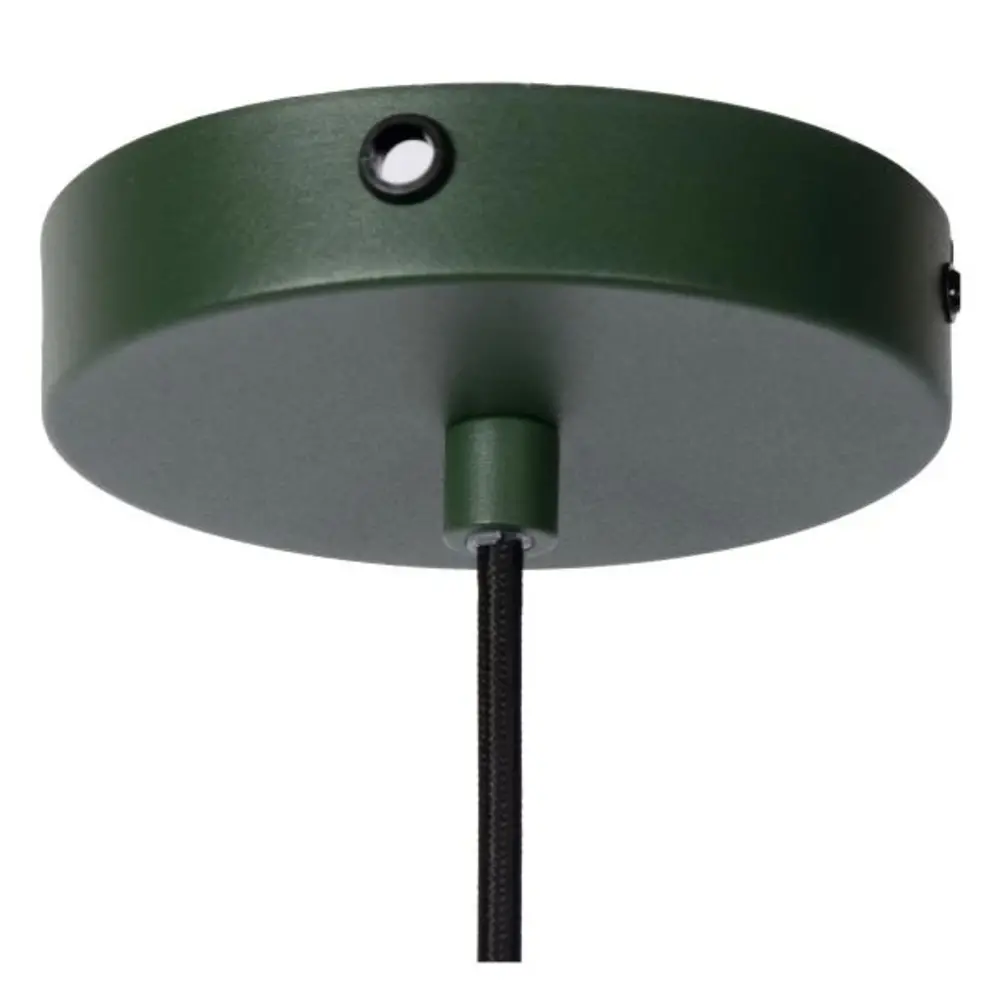 Lucide SIEMON - Hanglamp - Ø 40 cm - 1xE27 - Groen