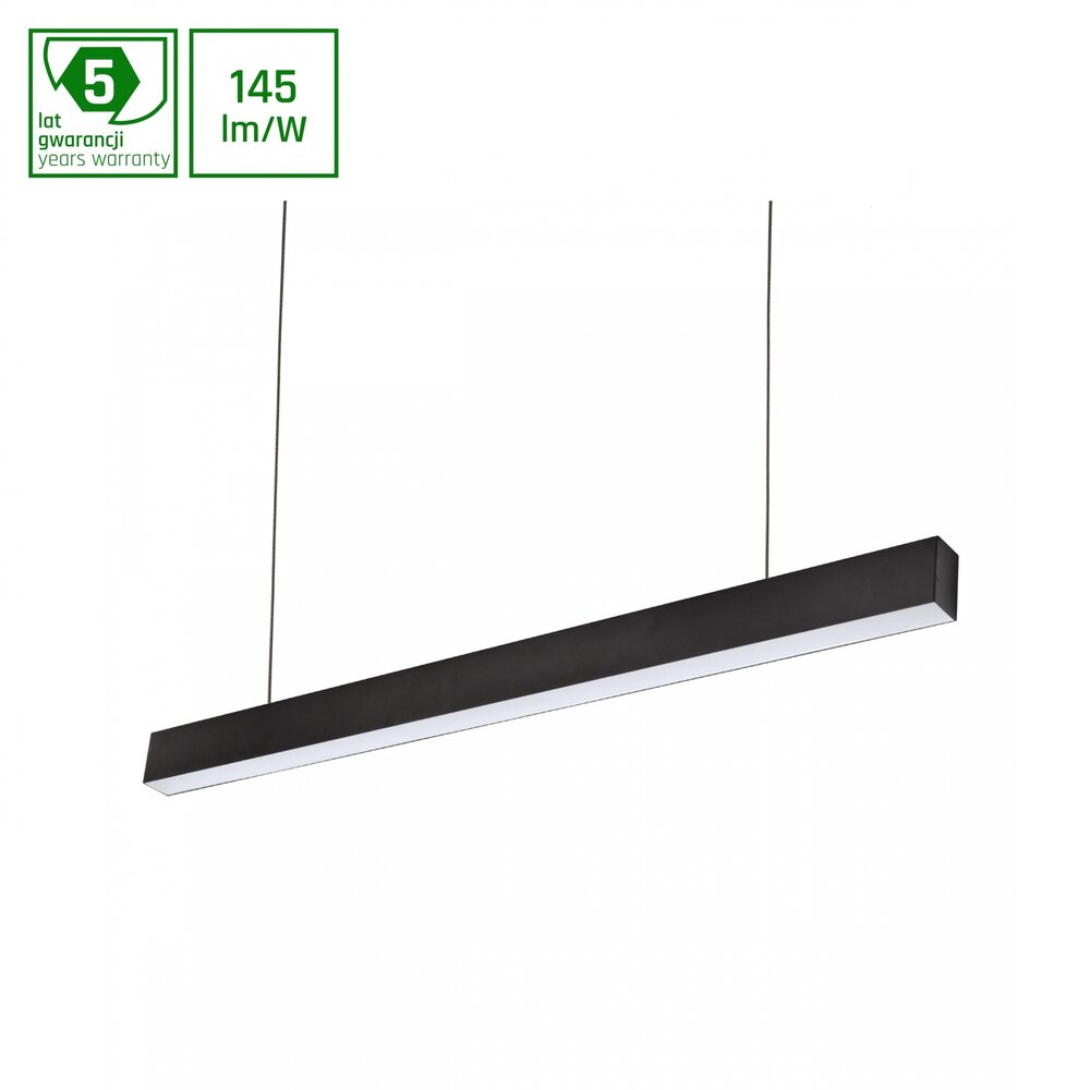 Spectrum voor de installateur: Betaalbare kwaliteit en veelzijdige LED-oplossingen LED montagebalk - Allday  Inspire - Zwart - 56cm - 17w 2465lm - 3000k
