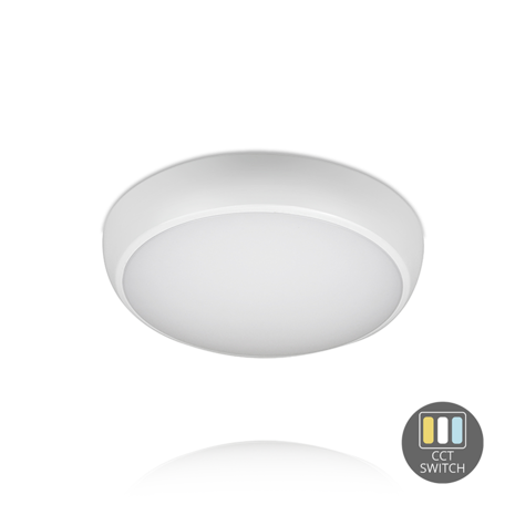 LCB LED Europe  LED Plafond/wand armatuur IP54  - Bewegingssensor - 12W - 830-840-865 CCT Multi Color Switch | Ø320mm