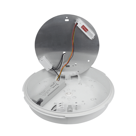 LCB LED Europe  LED Plafond/wand armatuur IP54  - Bewegingssensor - 12W - 830-840-865 CCT Multi Color Switch | Ø320mm