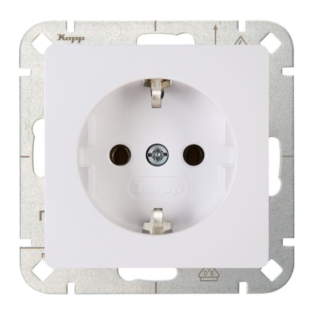 Kopp Wandcontactdoos - arctic wit