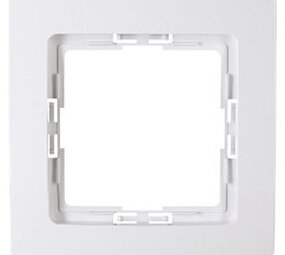 Kopp Afdekraam 1-voudig - Arctic Wit