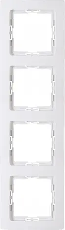 Kopp Afdekraam 4-voudig - Arctic Wit Kopp Afdekraam 4-voudig - Arctic Wit