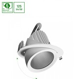 Spectrum voor de installateur: Betaalbare kwaliteit en veelzijdige LED-oplossingen LED Downlight Banaanspot - Wit -  SAL 2 -  40W 125Lm / W - 830 3000K - Kantelbaar - 50 Graden