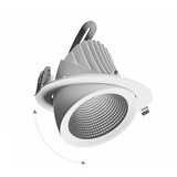 Spectrum voor de installateur: Betaalbare kwaliteit en veelzijdige LED-oplossingen LED Downlight Banaanspot - Wit - Kantelbaar | 19W 2375Lm - 840 Helder Wit | 5 jaar garantie Spectrum voor de installateur: Betaalbare kwaliteit en veelzijdige LED-oplossingen LED Downlight Banaanspot - Wit - Kantelbaar | 19W 2375Lm - 840 Helder Wit | 5 jaar garantie