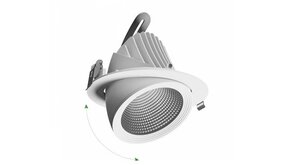 Spectrum voor de installateur: Betaalbare kwaliteit en veelzijdige LED-oplossingen LED Downlight Banaanspot - Wit - Kantelbaar | 19W 2375Lm - 840 Helder Wit | 5 jaar garantie Spectrum voor de installateur: Betaalbare kwaliteit en veelzijdige LED-oplossingen LED Downlight Banaanspot - Wit - Kantelbaar | 19W 2375Lm - 840 Helder Wit | 5 jaar garantie