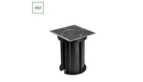 Spectrum LED Grondspot Vierkant Lukka IP67 - GU10 - 108x114mm Spectrum LED Grondspot Vierkant Lukka IP67 - GU10 - 108x114mm