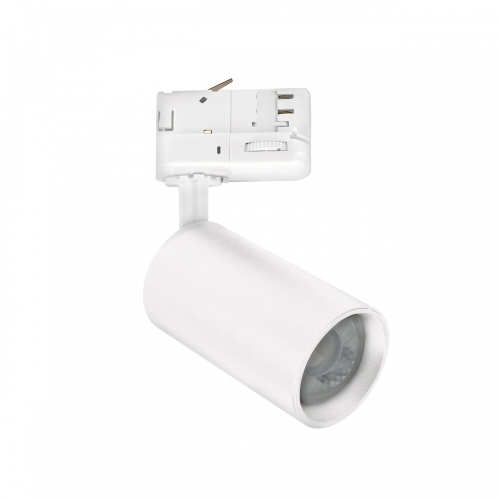 Spectrum voor de installateur LED 3-Fase Railspot Spectrum Madara Altro Wit – GU10 Fitting – Max. 8W LED – IP20 – Exclusief Lichtbron Spectrum voor de installateur LED 3-Fase Railspot Spectrum Madara Altro Wit – GU10 Fitting – Max. 8W LED – IP20 – Exclusief Lichtbron