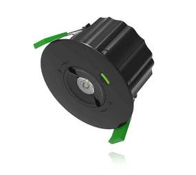 LCB LED Europe  LED Noodverlichting Inbouw / Opbouw spot - 1.8W 200Lm - Zwart 104MM - 5700K 857 Daglicht | Zelftest functie - Anti Paniek verlichting - Zaagmaat 95MM