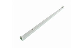 LCB LED LED TL armatuur - 120cm wit aluminium - voor een enkel LED TL buis LCB LED LED TL armatuur - 120cm wit aluminium - voor een enkel LED TL buis