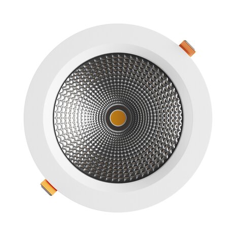 Spectrum voor de installateur LED Downlight IP54 - VIRGA 2 - Wit - 19W 150lm p/w - 4000K 840 - 90°