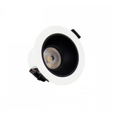 Spectrum LED Downlight IP44 - Wit Zwart - Orbito 169MM - 14-27W Mulit Lumen Switch - 169MM - 4000k 840 Koel Wit - Zaagmaat 140MM Spectrum LED Downlight IP44 - Wit Zwart - Orbito 169MM - 14-27W Mulit Lumen Switch - 169MM - 4000k 840 Koel Wit - Zaagmaat 140MM
