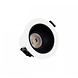 Spectrum voor de installateur LED Downlight IP44 - Wit Zwart - Orbito 169MM - 14-27W Mulit Lumen Switch - 169MM - 4000k 840 Koel Wit - Zaagmaat 140MM