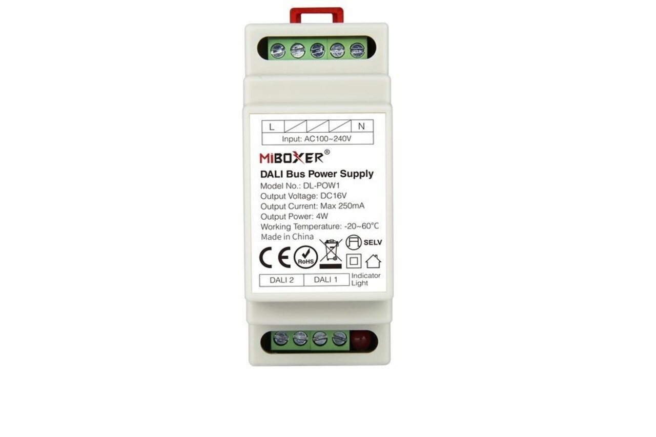 LCB LED Europe DALI Bus Power Supply (DIN Rail) Mi Boxer LCB LED Europe DALI Bus Power Supply (DIN Rail) Mi Boxer