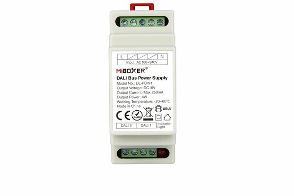 LCB LED Europe DALI Bus Power Supply (DIN Rail) Mi Boxer LCB LED Europe DALI Bus Power Supply (DIN Rail) Mi Boxer
