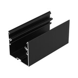 LED line verlichting - Betaalbare Professionele LED Oplossingen LED Profiel - 4050mm - Phil black - 53mm - Zwart Type PHIL.v2 C10/Q9