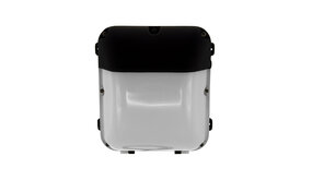 Macbright LED Wandlamp Bulkhead IP65 - RAMA MINI Zwart - 13W 1385Lm - 4000K 840 Koel Wit  | IK07 - 187x170x100mm | Daglichtsensor