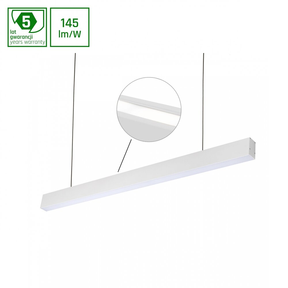 Spectrum voor de installateur: Betaalbare kwaliteit en veelzijdige LED-oplossingen LED Montagebalk - Allday inspire two sides - wit - 168cm - 4000k - 72w 9135lm