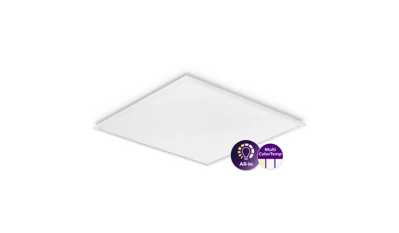 Philips LED Verlichting | Officieel distributeur LED Paneel - Ledinaire - RC065B - 34W - 3400lm - 830 Warm Wit | 60x60cm - UGR <22