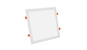 LCB LED LED Downlight 12W - Wit - Vierkant 170MM - 840 -  Zaagmaat 150x150MM