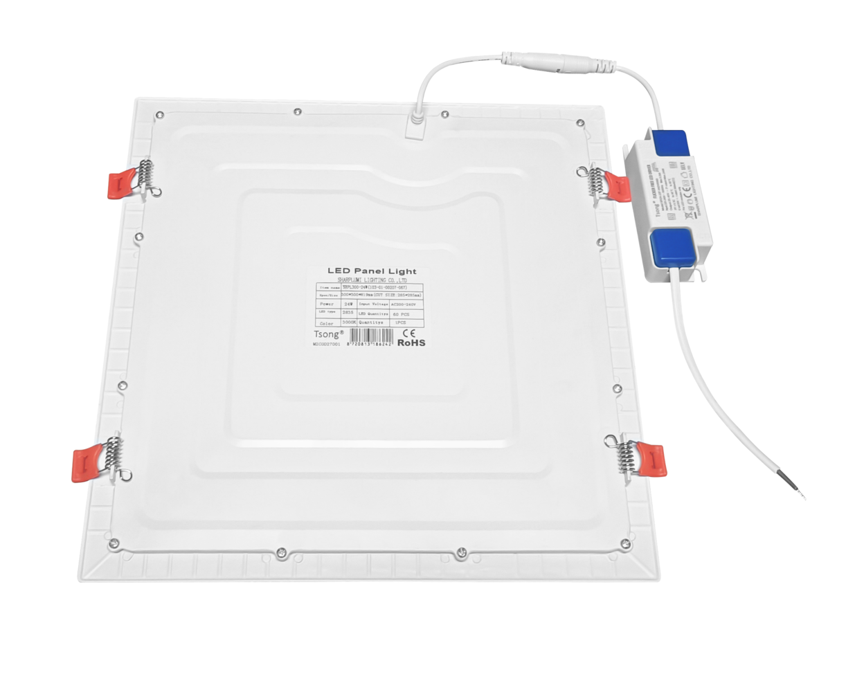 LCB LED Europe  LED Downlight 12W - Wit - Vierkant 170MM - 840 -  Zaagmaat 150x150MM