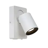 Lucide LED Wandspot Nigel - Dimbaar - GU10 - 1x5W 2200K/3000K - Met USB oplaadpunt - Wit Lucide LED Wandspot Nigel - Dimbaar - GU10 - 1x5W 2200K/3000K - Met USB oplaadpunt - Wit