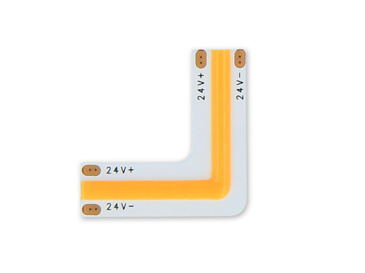 LED line verlichting - Betaalbare Professionele LED Oplossingen COB LED strip connector 2700K 10mm 2 PIN Type L 18W