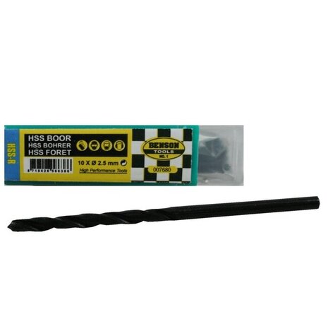 LCB LED Metaalboor 3.2 mm 10 stuks