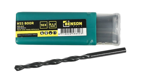 LCB LED Metaalboor 4.0 mm 10 stuks LCB LED Metaalboor 4.0 mm 10 stuks