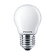 Philips LED Verlichting | Officieel distributeur Corepro LEDluster E27 Kogel Mat 4.3W 470lm - 827 Zeer Warm Wit | Vervangt 40W