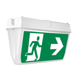 LCB LED Europe  LED Noodverlichting armatuur IP65 - 7W 150Lm - Plafond opbouw - 4.8V, 1800mAh NI-CD