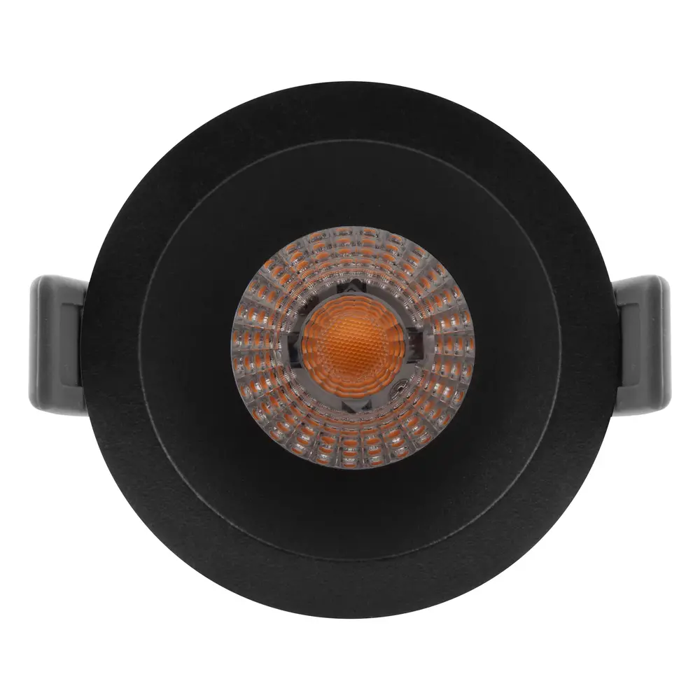Ledvance Zakelijk: Professionele LED Verlichting & Armaturen | voor de installateur LED Spot Downlight Aluminium Zwart 8W 640lm 36D - 927 Zeer Warm Wit | Zaagmaat 68mm - IP44 - Beste Kleurweergave - Dimbaar