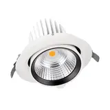 Ledvance Zakelijk: Professionele LED Verlichting & Armaturen LED Downlight Kantelbaar - Bananenspot Vario 180MM - Wit - 35W 3350 Lm - 3000K 830 Warm Wit | 24  Stralingshoek - Zaagmaat 170MM