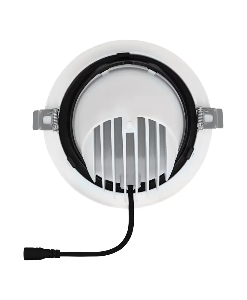 Ledvance LED Downlight Kantelbaar - Bananenspot Vario 180MM - Wit - 35W 3350 Lm - 3000K 830 Warm Wit | 24  Stralingshoek - Zaagmaat 170MM