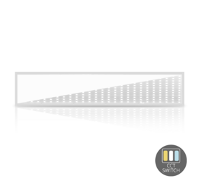 LCB LED Europe  LED Paneel - 40W 4000Lm - CCT 830 - 840 - 865 Multi Color Switch | 150x30cm - UGR21 Opaal - 5 jaar garantie