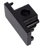 Lucide 1-Fase Spanningsrail toebehoren | Eindkap - Eind stuk- Zwart