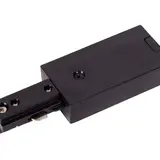 Lucide 1-Fase Spanningsrail toebehoren | Beginvoeding - Zwart