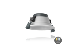LCB LED LED Downlight 113mm - Wit - 10W 890Lm - 830-840-865 CCT | Zaagmaat 92mm incl. aansluitstekker 1.5m