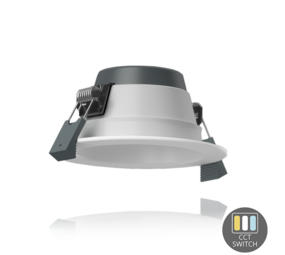 LCB LED Europe  LED Downlight 113mm - Wit - 10W 890Lm - 830-840-865 CCT | Zaagmaat 92mm incl. aansluitstekker 1.5m
