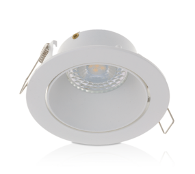 LCB LED Europe  LED inbouwspot 93mm - Mat wit - GU10 - Verdiept Kantelbaar | Zaagmaat 82mm