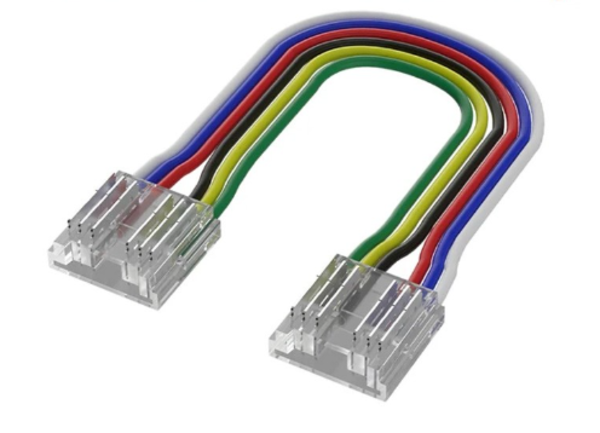 LCB LED Europe Ledstrip Hoek Connector | 15CM | COB | IP20 | RGBW/RGBCCT | 10MM LCB LED Europe Ledstrip Hoek Connector | 15CM | COB | IP20 | RGBW/RGBCCT | 10MM