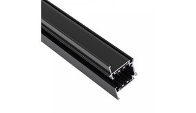 Spectrum voor de installateur 3-Fase Spanningsrail Inbouw | 1 Meter - Zwart - 3-Phase track- Universeel