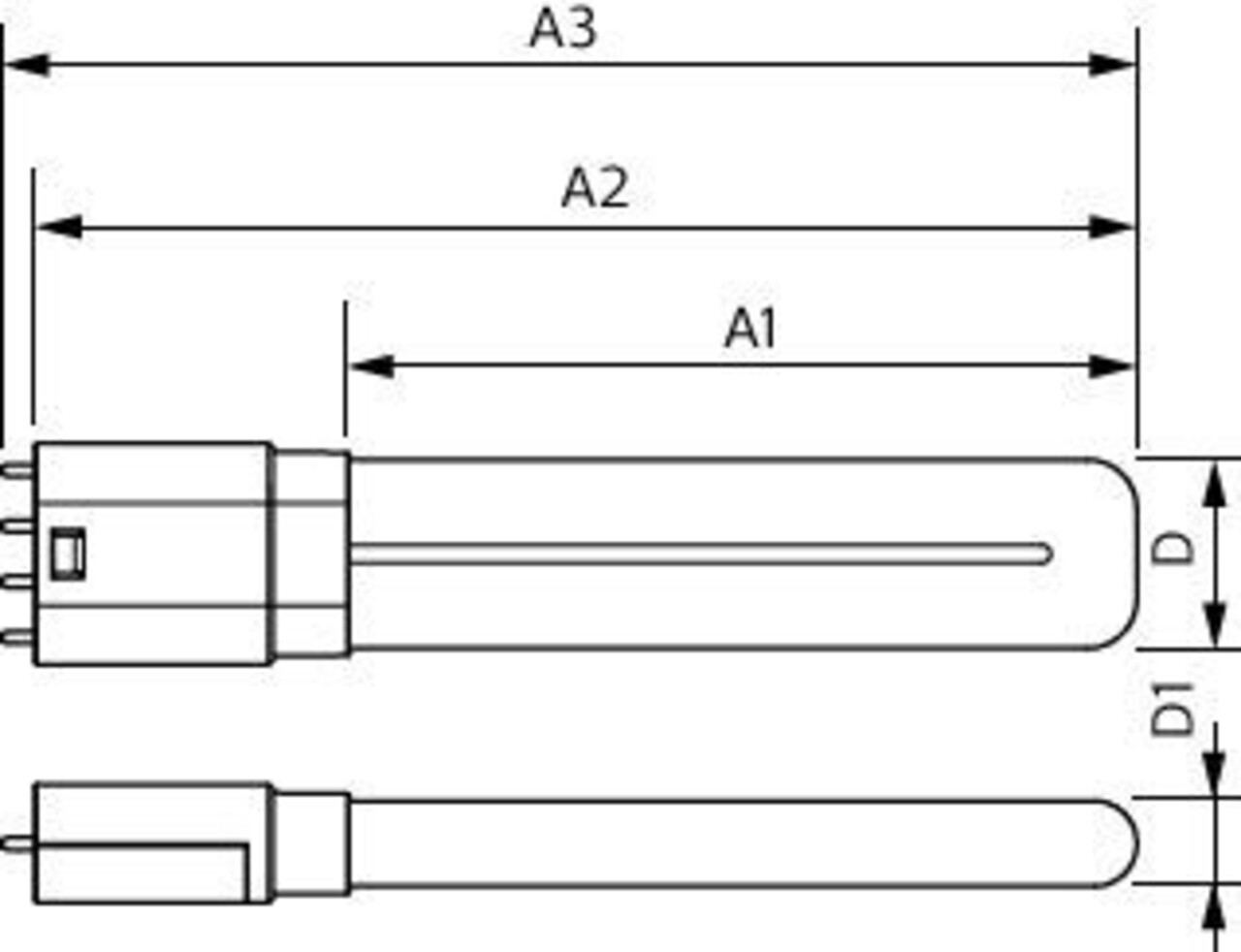 Philips LED Verlichting | Officieel distributeur LED PL-L CorePro Lamp - HF - 8W - 830 Warm Wit - 4P - 2G11