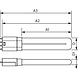 Philips LED PL-L CorePro Lamp - HF - 8W - 830 Warm Wit - 4P - 2G11 Philips LED PL-L CorePro Lamp - HF - 8W - 830 Warm Wit - 4P - 2G11