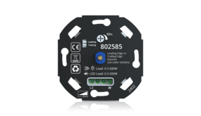 LCB LED Europe  LED Universele Draai Dimmer - 500W - Fase aan- en afsnijding |  TRIAC RLC 0.3 - 500 Watt