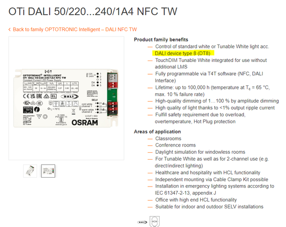 Ledvance LED Paneel - 40W 4600lm - TW Tunable white - 927-940-965 CCT | 60x60cm - UGR19 - DT8 DALI Dimbaar Ledvance LED Paneel - 40W 4600lm - TW Tunable white - 927-940-965 CCT | 60x60cm - UGR19 - DT8 DALI Dimbaar