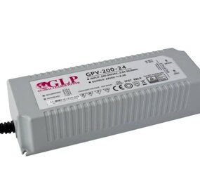 GLP LED voedingsadapter 24V - 200W 8.3A - IP67 Waterdicht