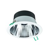 Philips LED Verlichting | Officieel distributeur LED Downlight Coreline DN142B Aluminium Wit 11W 1200lm 60D - 830 Warm Wit | Zaagmaat 155mm - IP20 - UGR<19