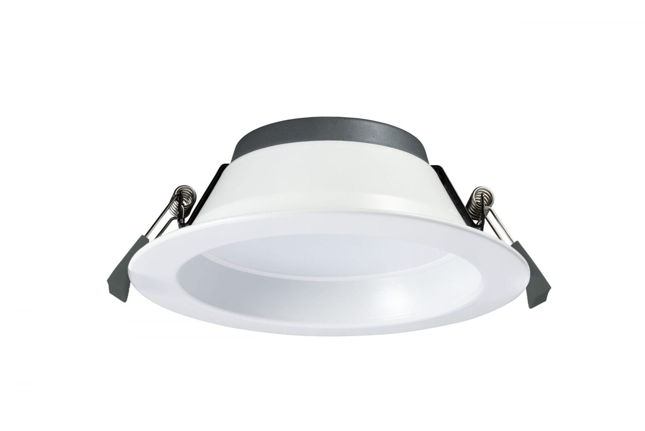 LCB LED Europe  LED Downlight - Wit 200MM - 15W 1575Lm - CCT 830-840-865 Multi Color Switch | Zaagmaat 170mm incl. aansluitstekker 1.5m