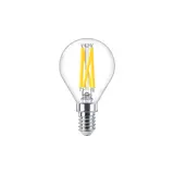 Philips LED Verlichting | Officieel distributeur LED Filament Helder Glas - P45 Kogellamp - E14 fitting -  5.9W 806lm  - DTW 922-927 Dim To Warm | Beste Kleurweergave - Dimtone Dimbaar